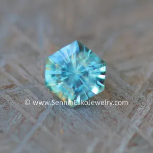 0.56 carat Montana Sapphire Hexagon - 5.2x4.6mm