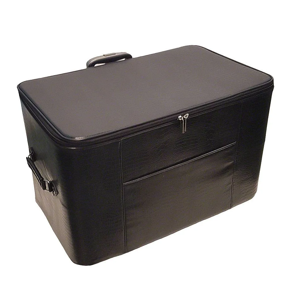 24in Wheeled Sewing Machine Hard Case - Black