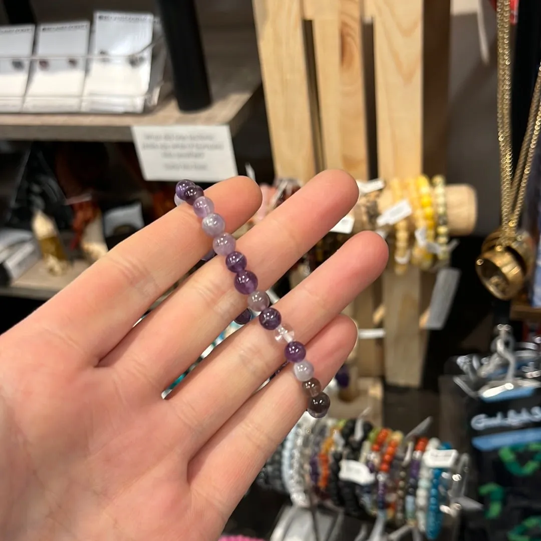 Amethyst Stretch Bracelet