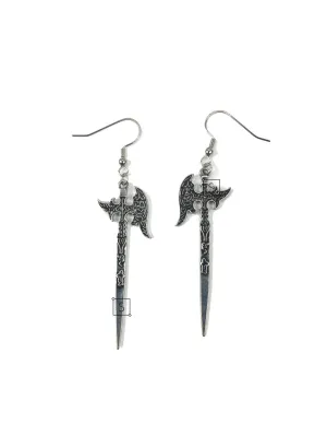 Axe Earrings