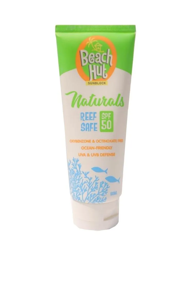 Beach Hut Naturals Reef - Safe SPF 50 Lotion 100ml