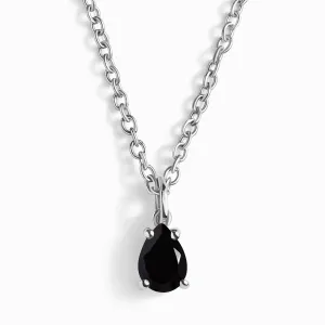 Black Obsidian Necklace - Shield