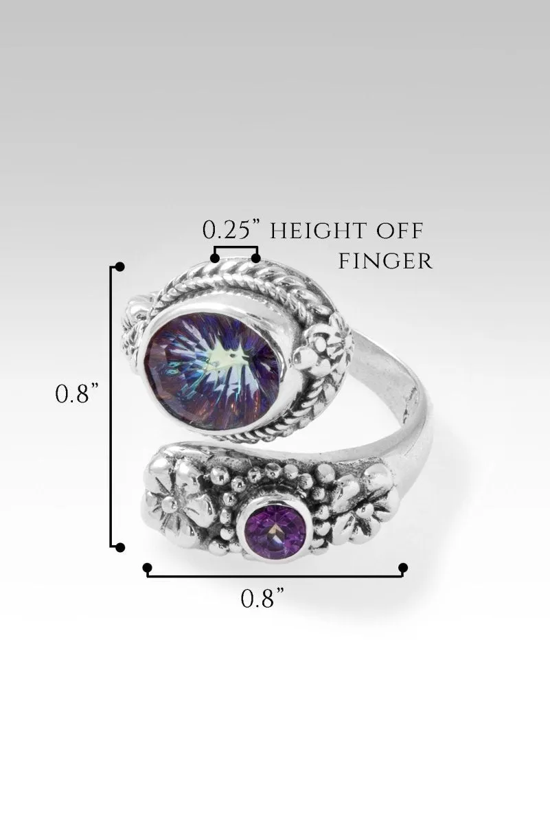 Bloom with Kindness Ring™ in Moonlight™ Mystic Quartz