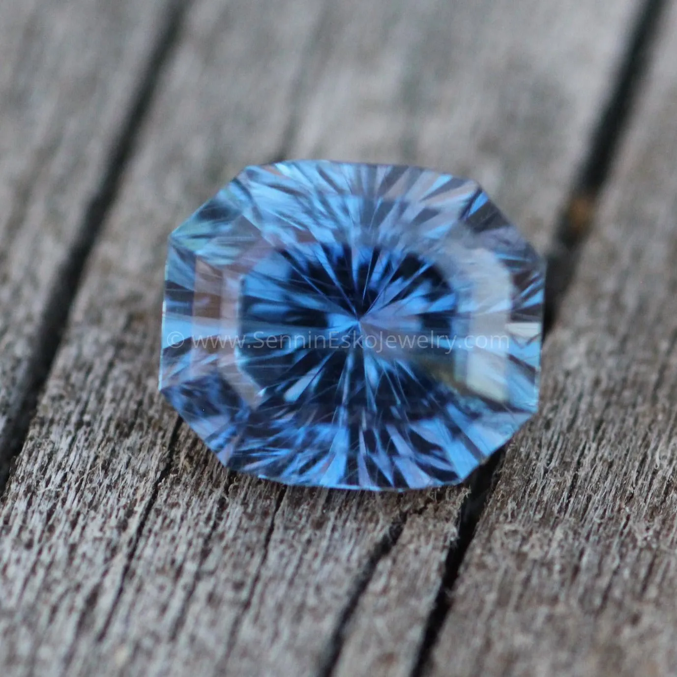 Blue Purple Sapphire Fantasy Cut 6.8x5.9mm, 1.53Carats - Umba Sapphire