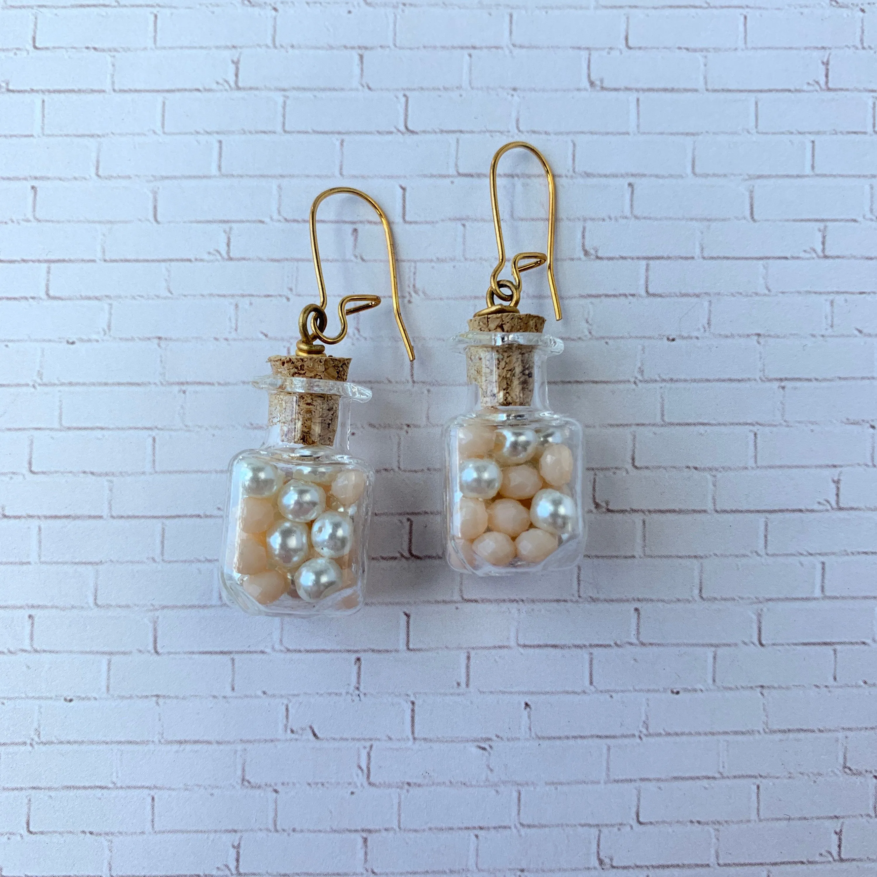 Bottled Treasure Earrings - 3 Color Choices