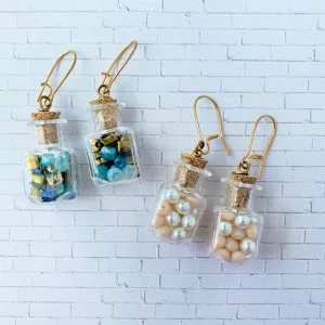 Bottled Treasure Earrings - 3 Color Choices