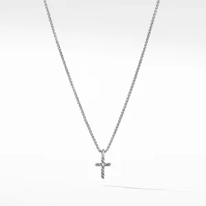 Cable Collectibles Kids Cross Necklace with Diamonds