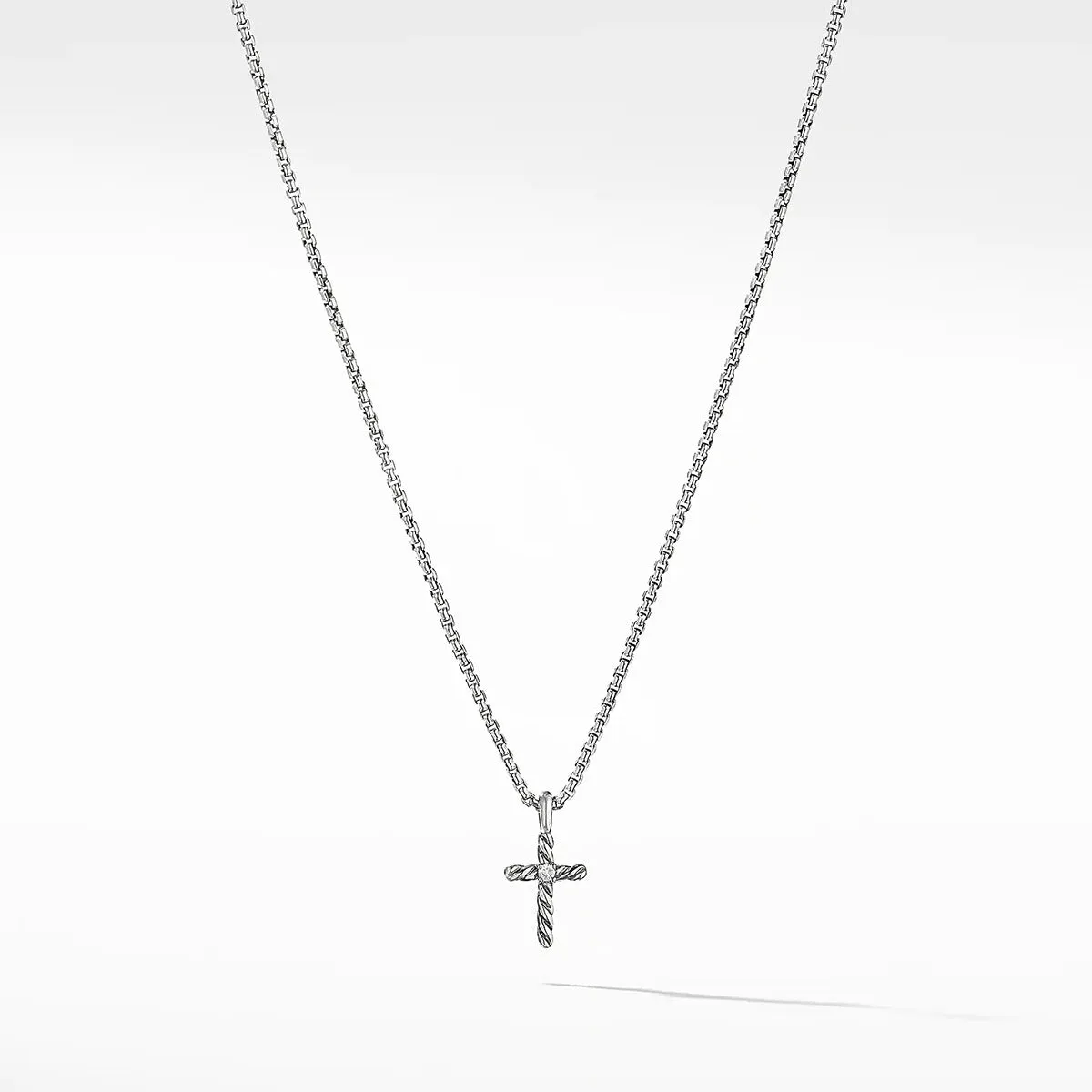 Cable Collectibles Kids Cross Necklace with Diamonds