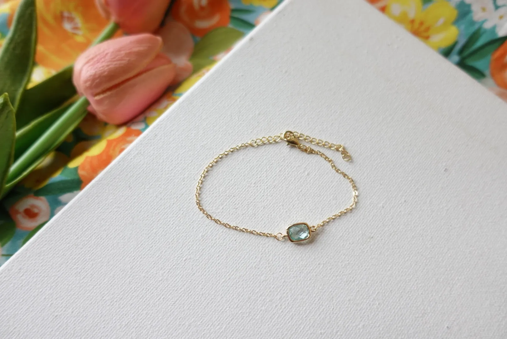 Caressa Glass Pendant Bracelet