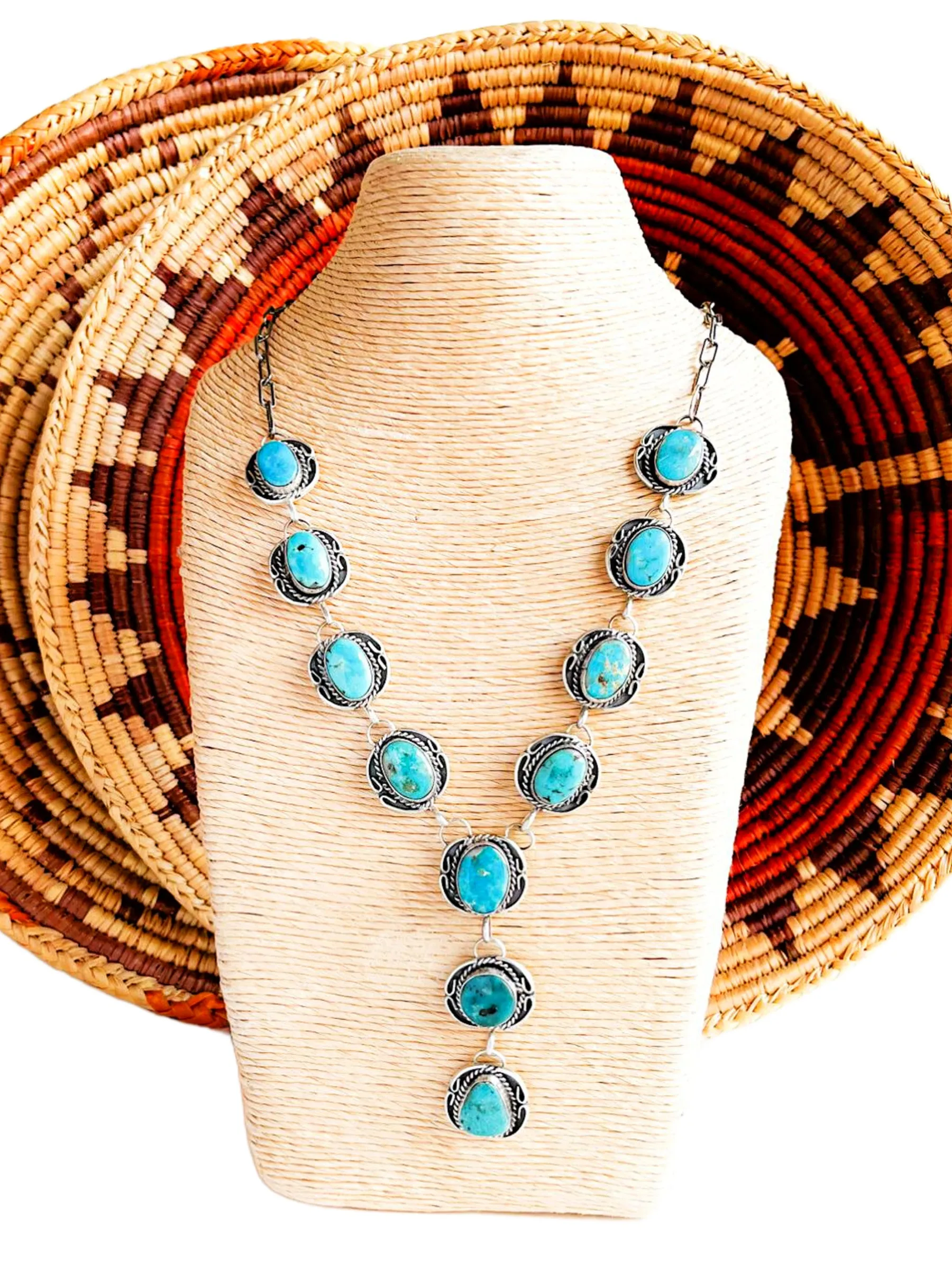 Classic Turquoise Statement Necklace