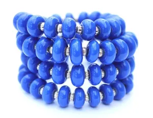 Cobalt Blue Wrap Bracelet