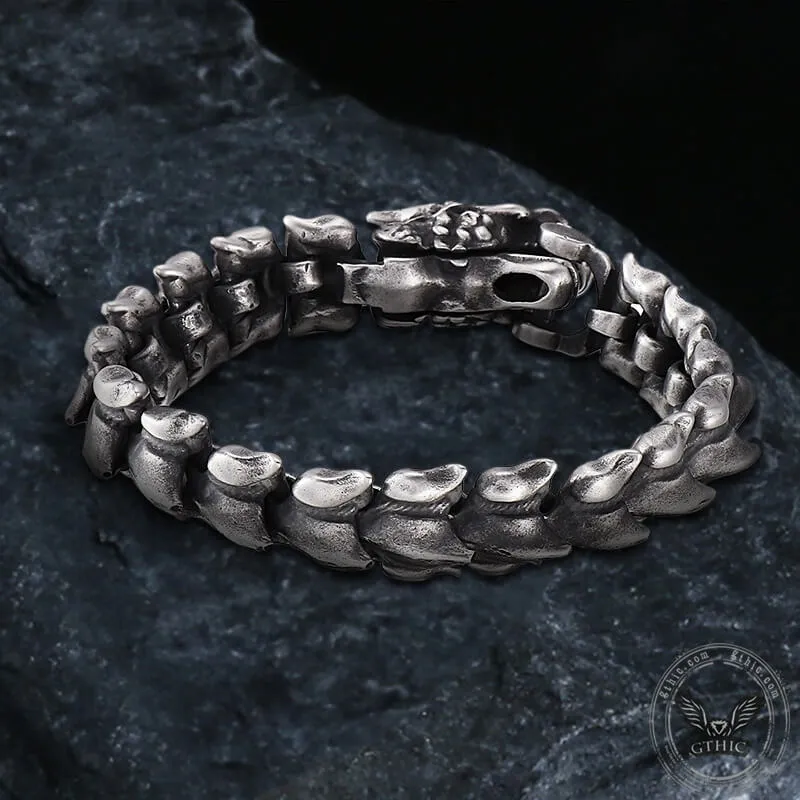 Domineering Dragon Stainless Steel Men's Bracelet