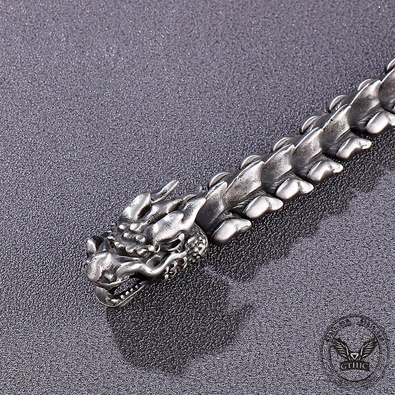 Domineering Dragon Stainless Steel Men's Bracelet