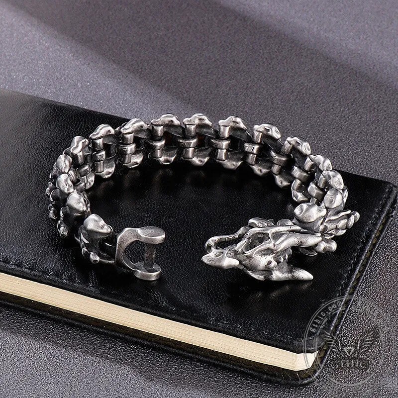 Domineering Dragon Stainless Steel Men's Bracelet