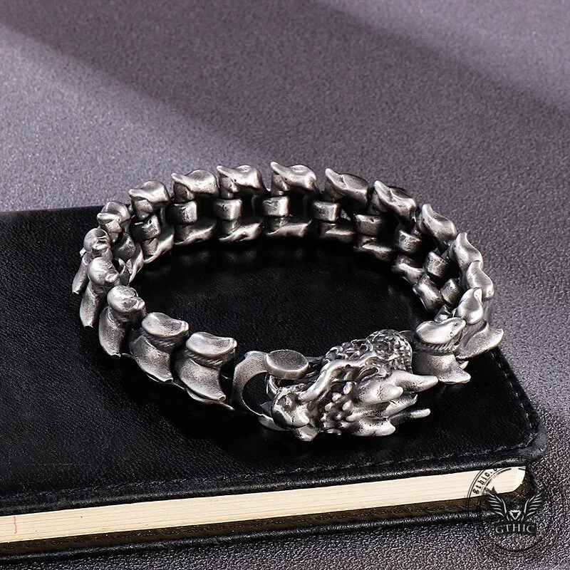 Domineering Dragon Stainless Steel Men's Bracelet