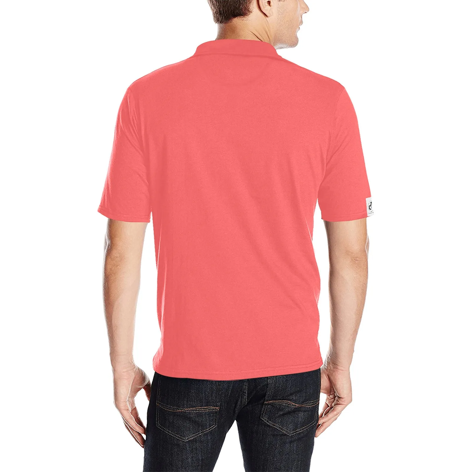 DTI Coral Polo Men's Shirt