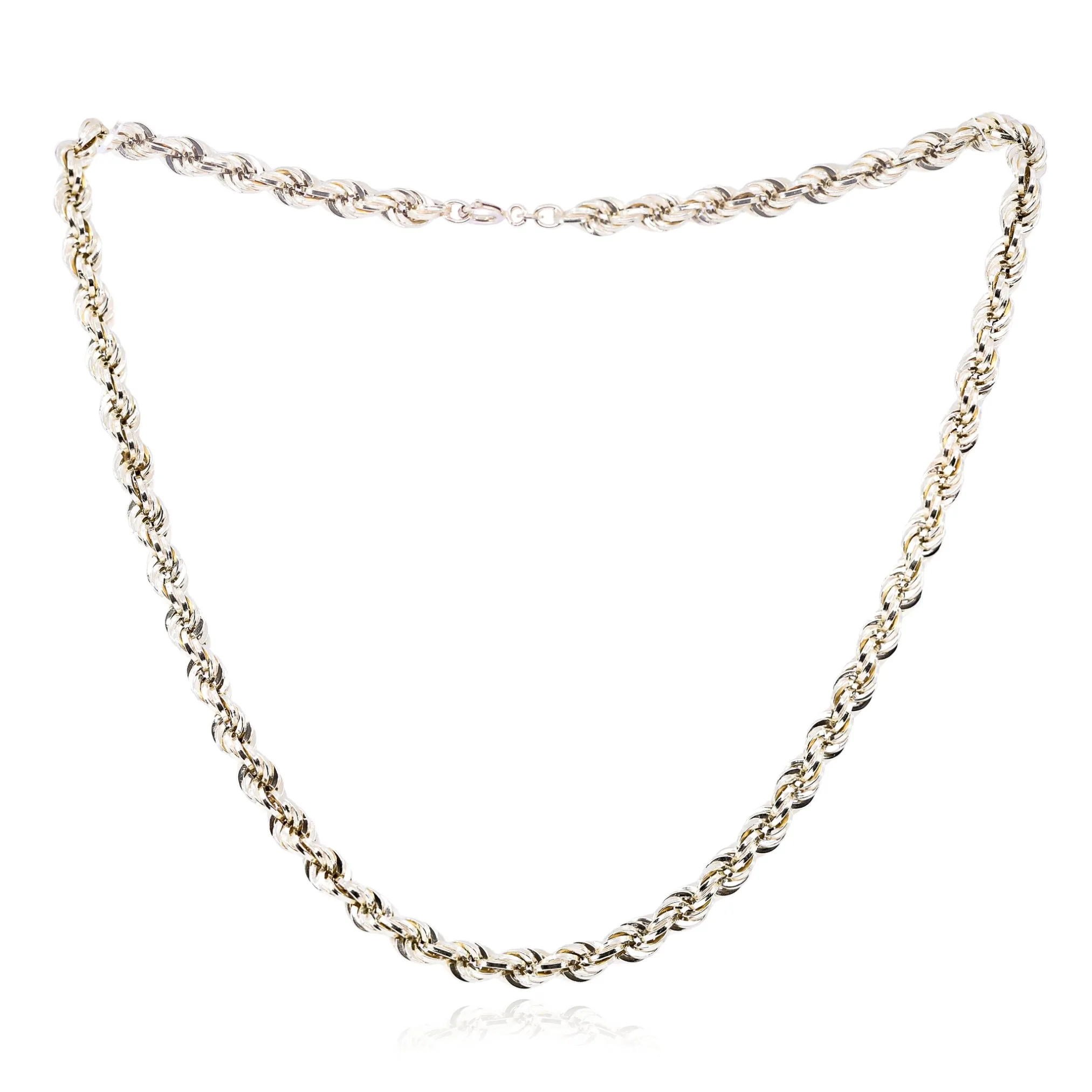 ESTATE 14K YELLOW GOLD ROPE CHAIN