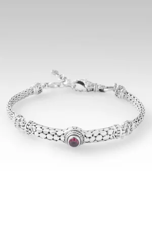 Free in Faith Bracelet™ in Rhodolite Garnet