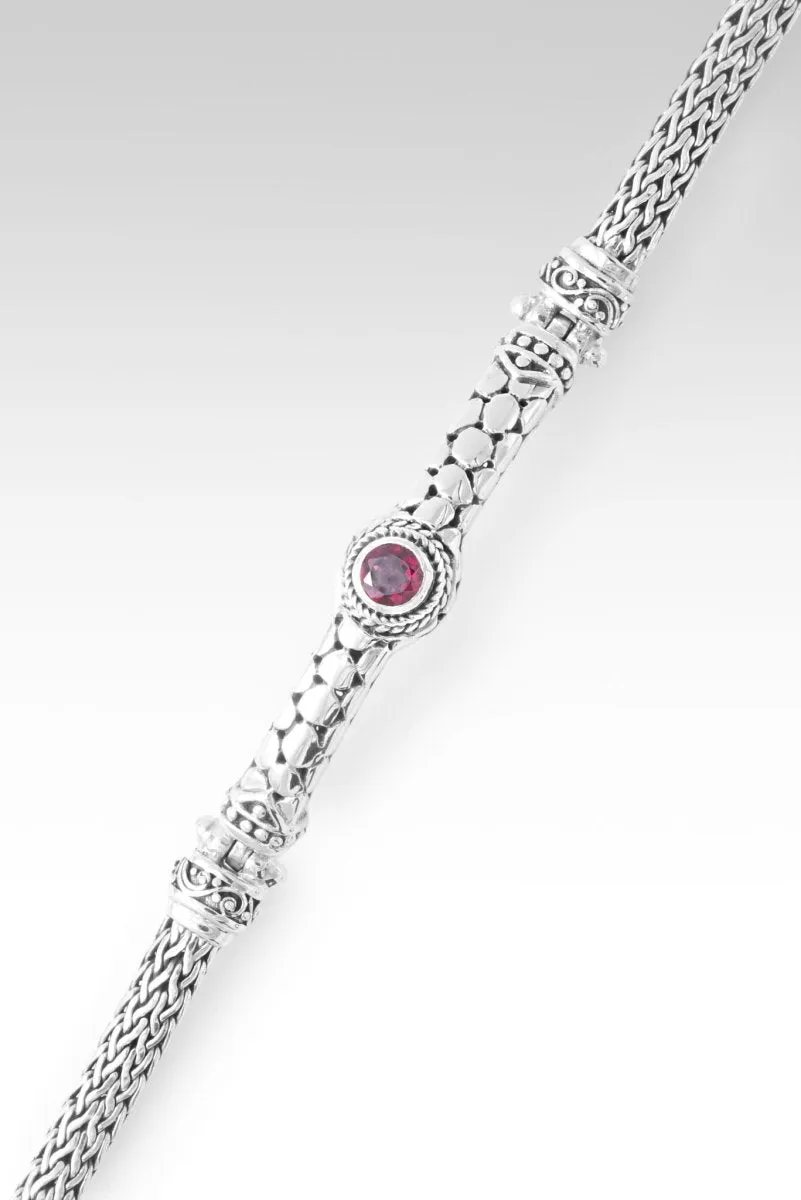 Free in Faith Bracelet™ in Rhodolite Garnet