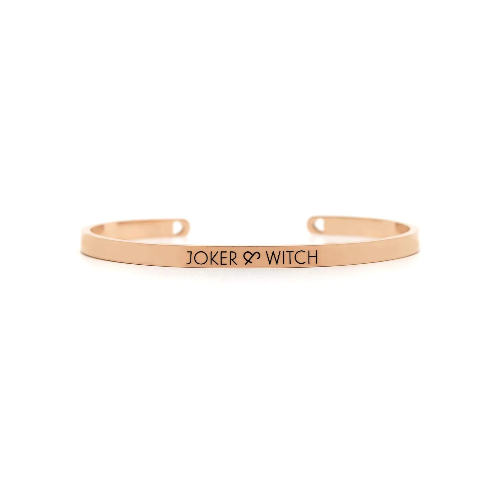 Joker & Witch FAE Grey Rosegold Watch Bracelet Gift Set for Women