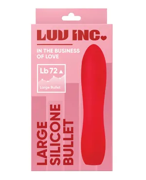 Luv Inc. Large Silicone Bullet