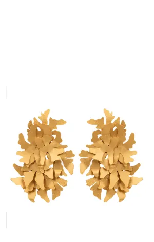 Matte Gold Nori Earrings