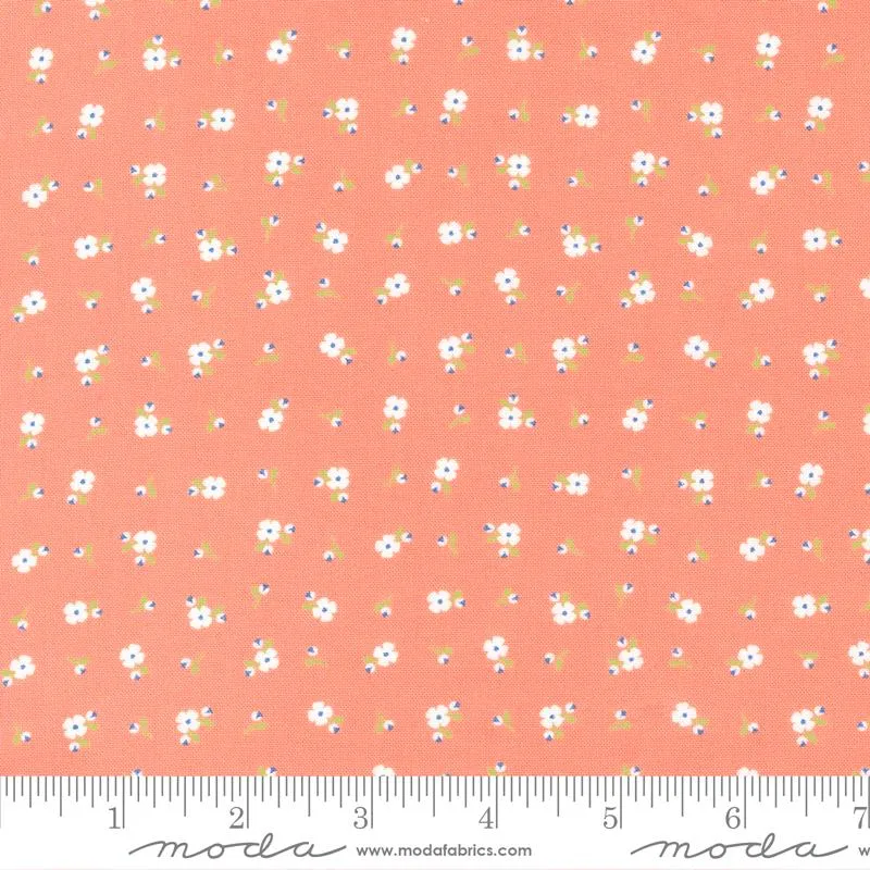 Moda Fabrics Peachy Keen 29175 19 Coral