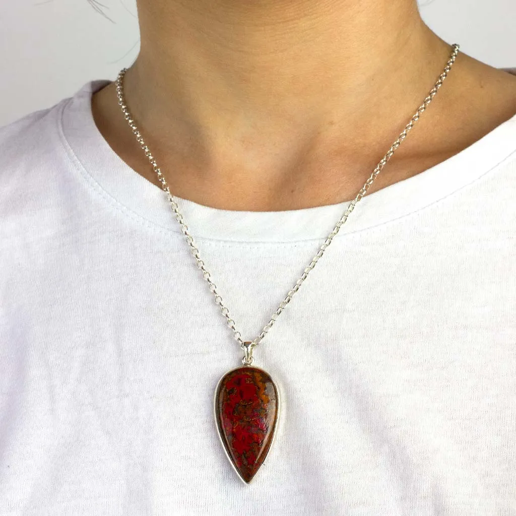 Moroccan Seam Agate Necklace