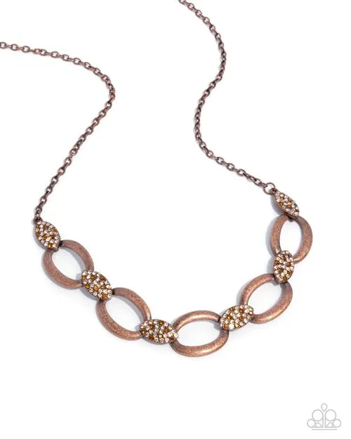 Paparazzi Necklace ~ Radiant Restoration - Copper