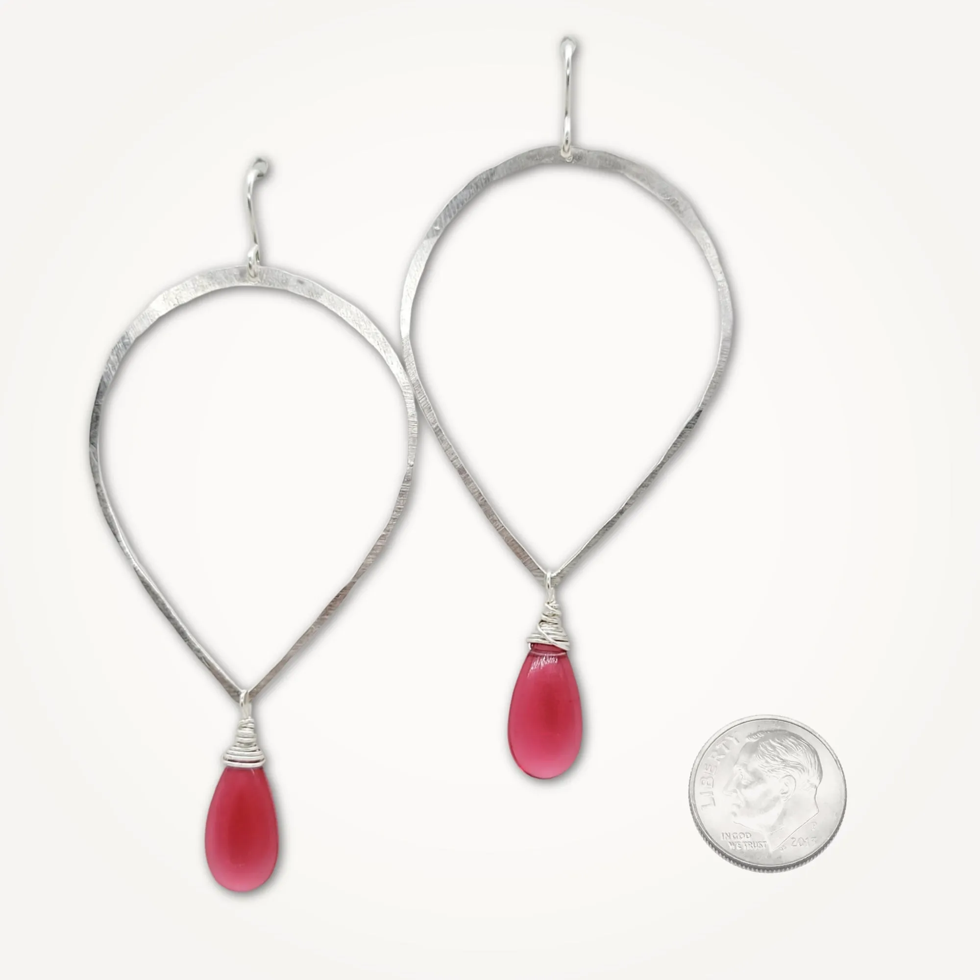 Rubellite Earrings