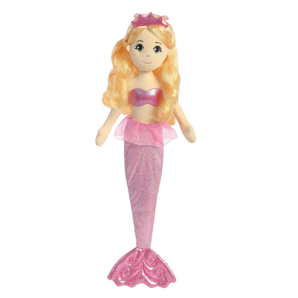 Sea Shimmers Topaz Mermaid Soft Toy