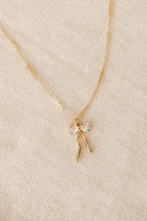 Simple Bow Necklace