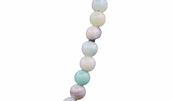 Sterling Silver 90's Style Mini Adjustable Amazonite Natural Gemstone Necklace