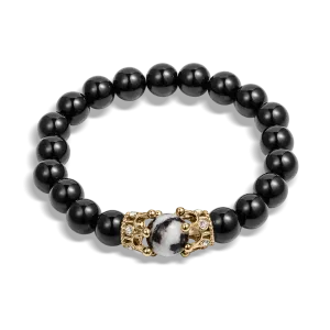 The Royal Obsidian Bracelet