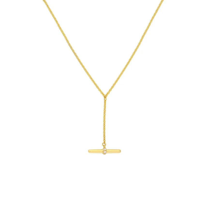 Toggle Lariat Necklace