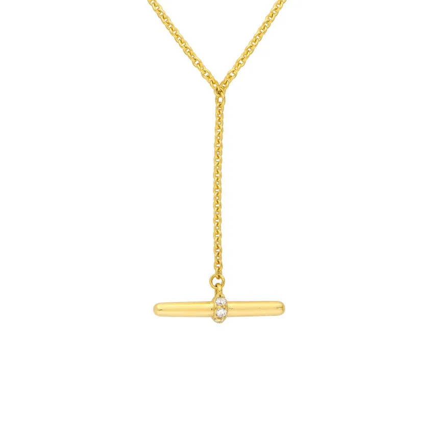 Toggle Lariat Necklace