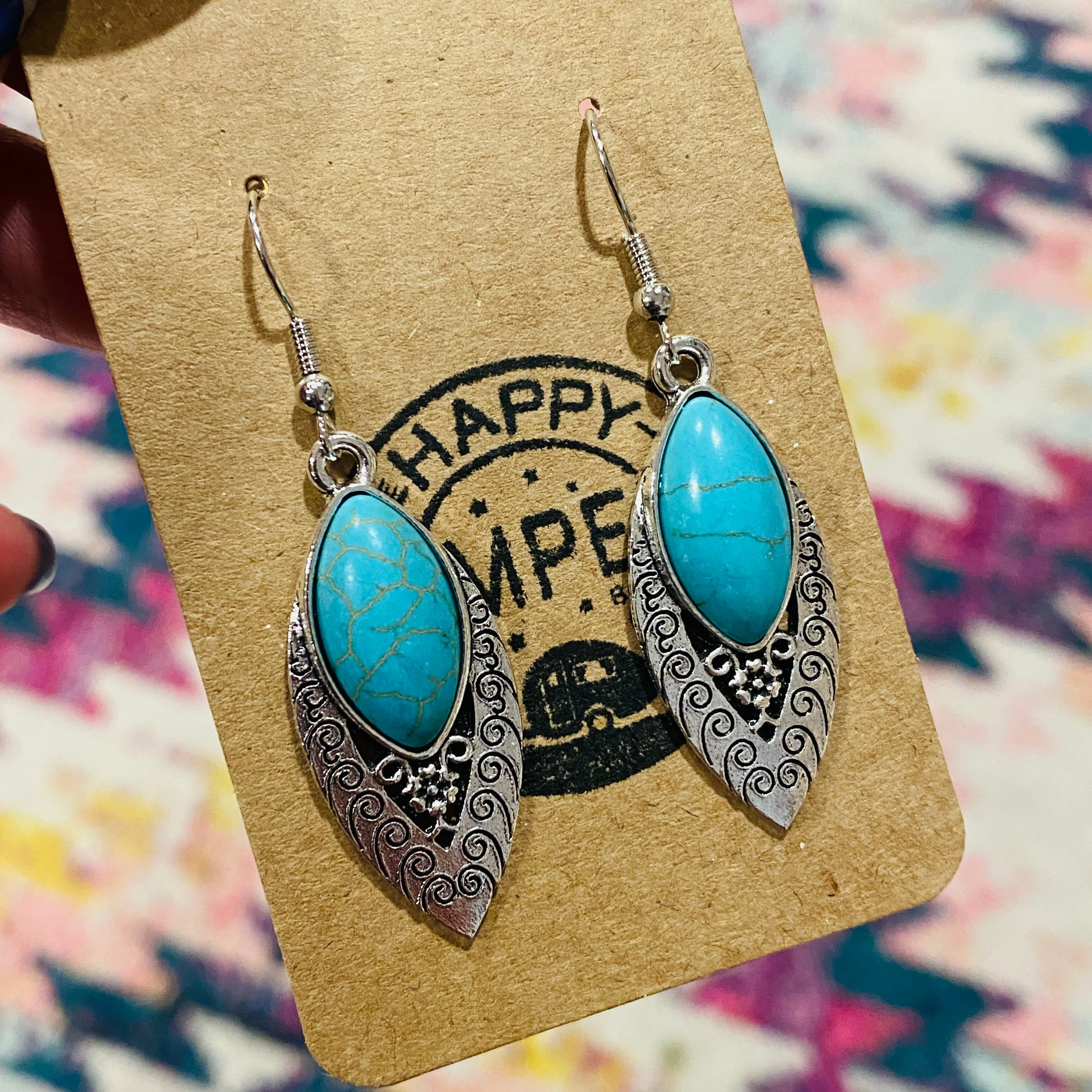 Turquoise Dangle Earrings