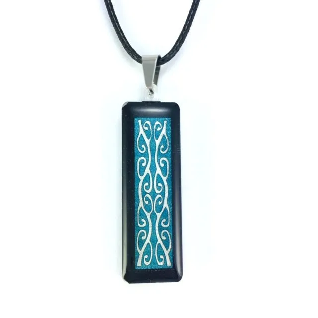 Turquoise Elegance Pendant & Earring Set