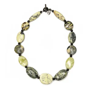 Yellow Stone Statement Necklace No.2