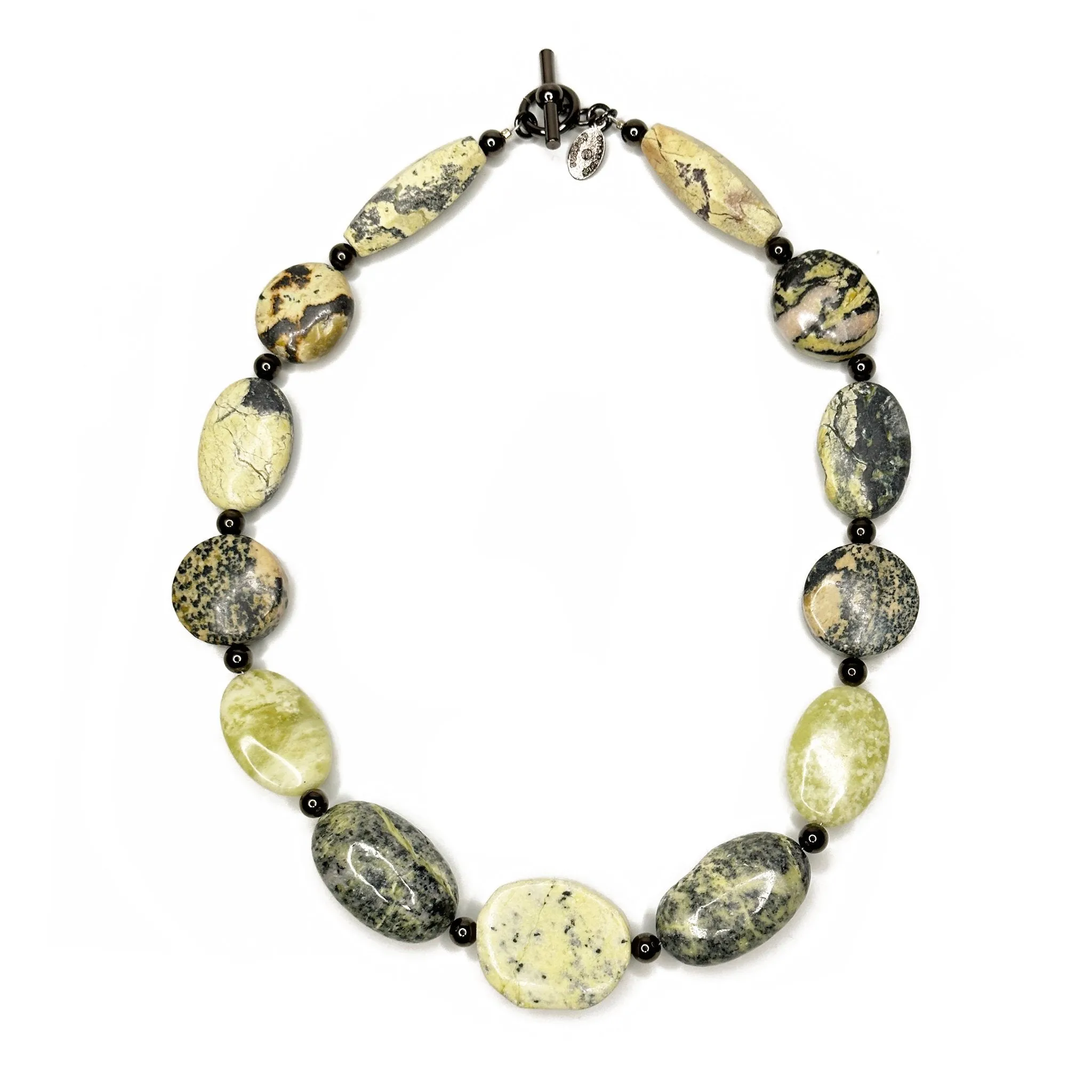 Yellow Stone Statement Necklace No.2